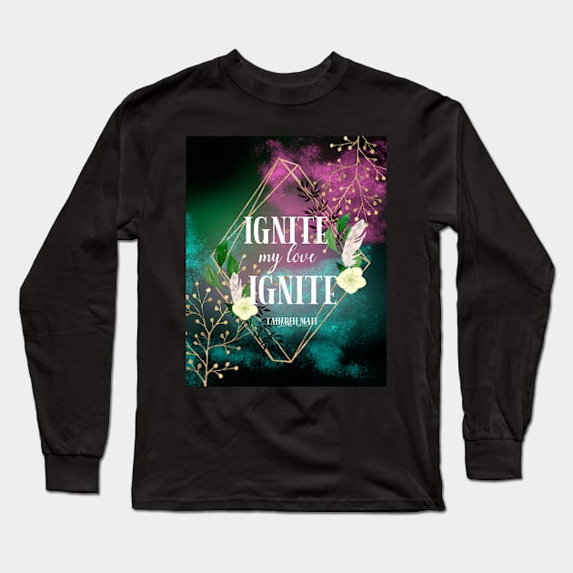 Ignite my love Long Sleeve T-Shirt by AvviareArt